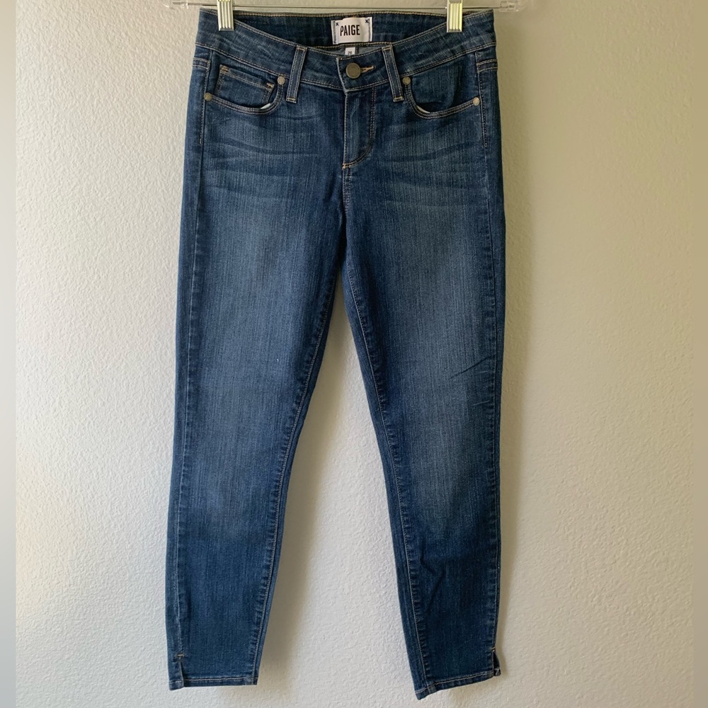 Paige womens Verdugo Crop Jeans size 26, worn once for photoshoot